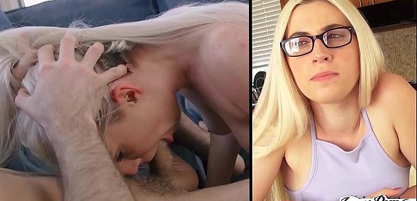  YOUNG SIMS LOVER GETS HER PUSSY FUCKED HARD AND FILLED WITH CUM - Featuring Niki Snow  James Deen